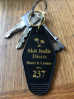 Shit Indie Disco Hotel & Casino Keyring (Limited Edition) - FREE SHIPPING